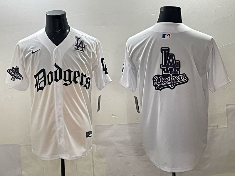 Men 2025 Los Angeles Dodgers Blank White 7th generations Joint Name Nike MLB Jersey style 019->dallas cowboys->NFL Jersey